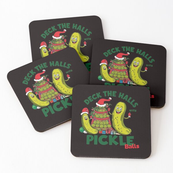 Item preview, Deck the Halls witch pikle balls, Christmas  designed and sold by ProdigyJolly.