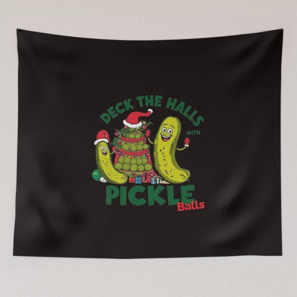 Item preview, Deck the Halls witch pikle balls, Christmas  designed and sold by ProdigyJolly.