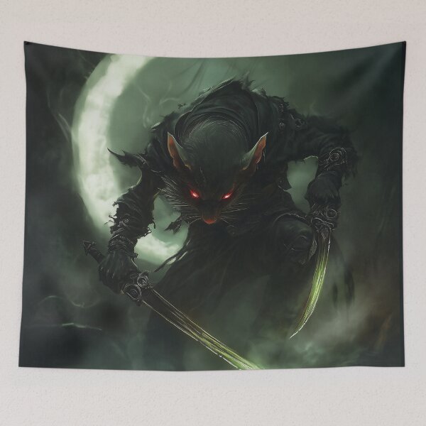 Item preview, Skaven Deathmaster Assassin – Dark Fantasy Art designed and sold by Juuskus.