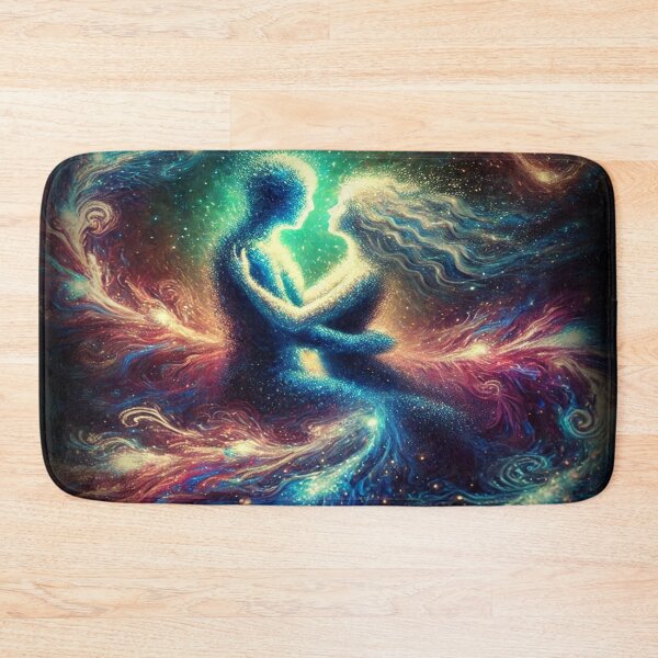 Item preview, Celestial Embrace: Ethereal Cosmic Love designed and sold by Feathers & Futhark.