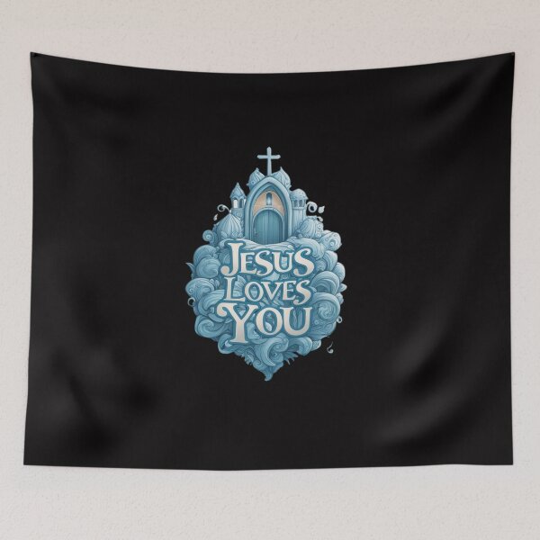 Item preview, Jesus loves you, blessed  designed and sold by ProdigyJolly.