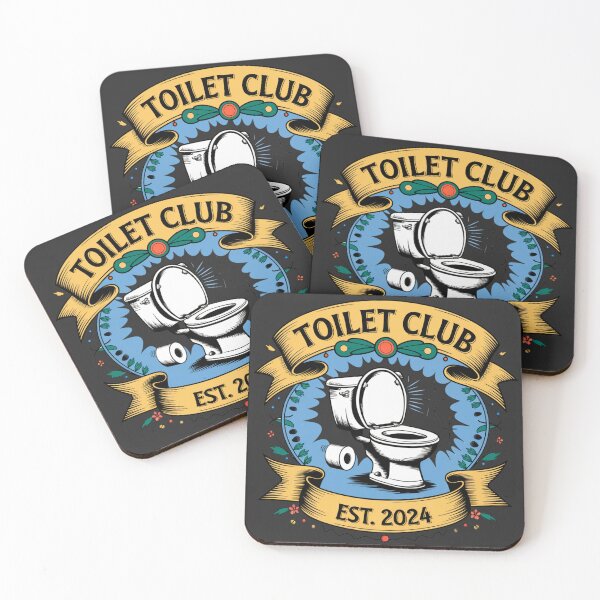 Item preview, Toilet Club - Illustration designed and sold by andrex66.