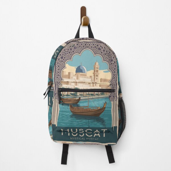 Item preview, Muscat Vintage Travel Poster designed and sold by TravelerRat.