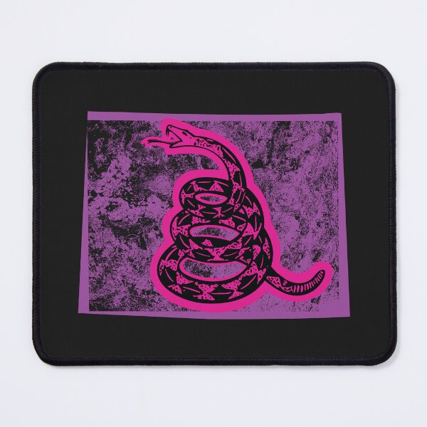 Item preview, WYOMING  - Freedom Is The Superpower - Gadsden Snake Flag - Dont Tread On Me design 80s colors designed and sold by pelagio.