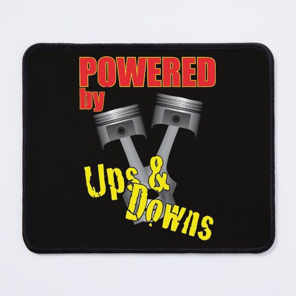 Item preview, Powered By Ups And Downs designed and sold by bumperbay.