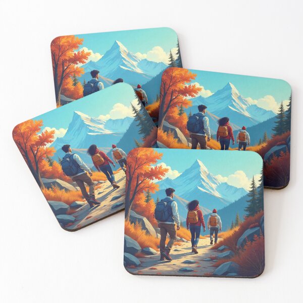 Item preview, Autumn Mountain Hiking Adventure designed and sold by hjian8219.