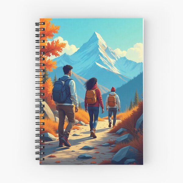 Item preview, Autumn Mountain Hiking Adventure designed and sold by hjian8219.