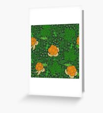 Gold of the north - moss Greeting Card