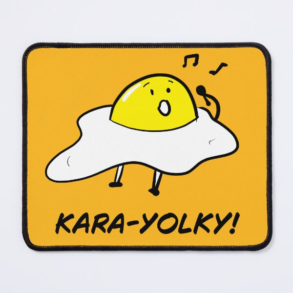 Item preview, Funny Pun Egg Singing Karaoke designed and sold by brodyquixote.
