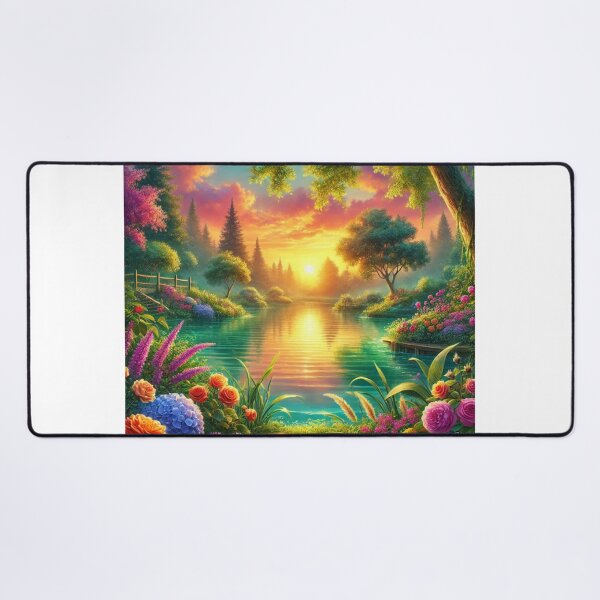 Item preview, Peaceful Lake Sunset designed and sold by MomentsbyMo.