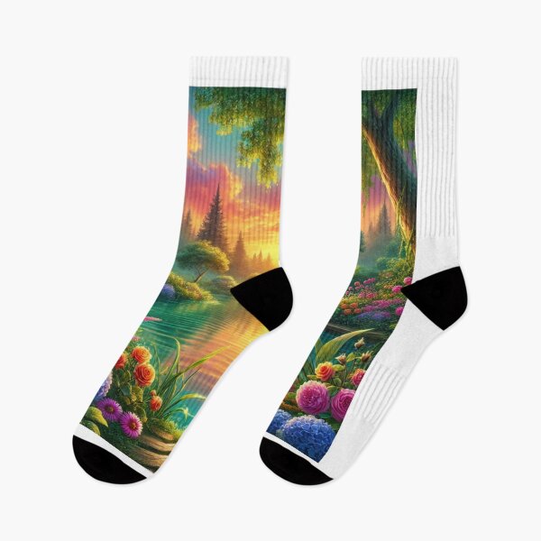 Item preview, Peaceful Lake Sunset designed and sold by MomentsbyMo.
