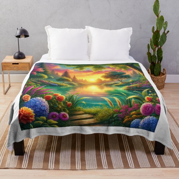 Item preview, Peaceful Lake Sunset designed and sold by MomentsbyMo.