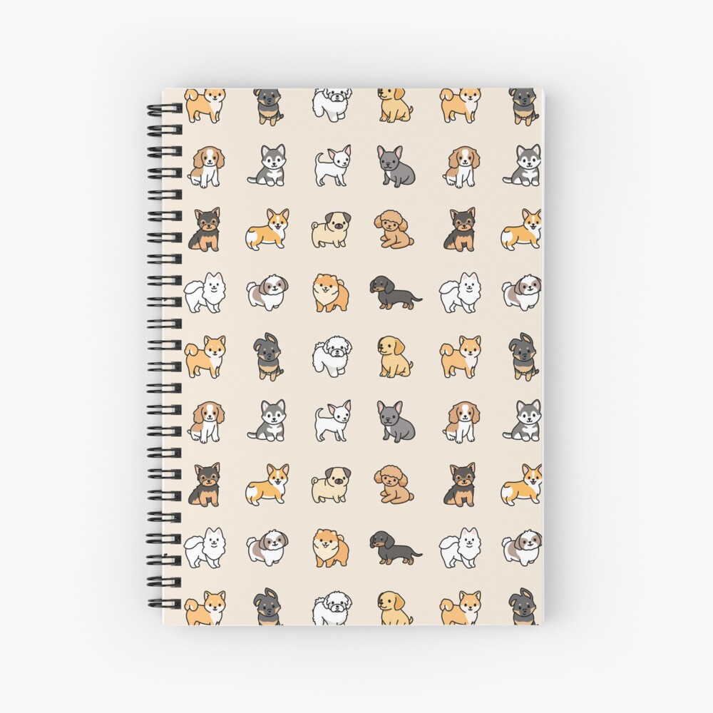 Item preview, Spiral Notebook designed and sold by littlemandyart.