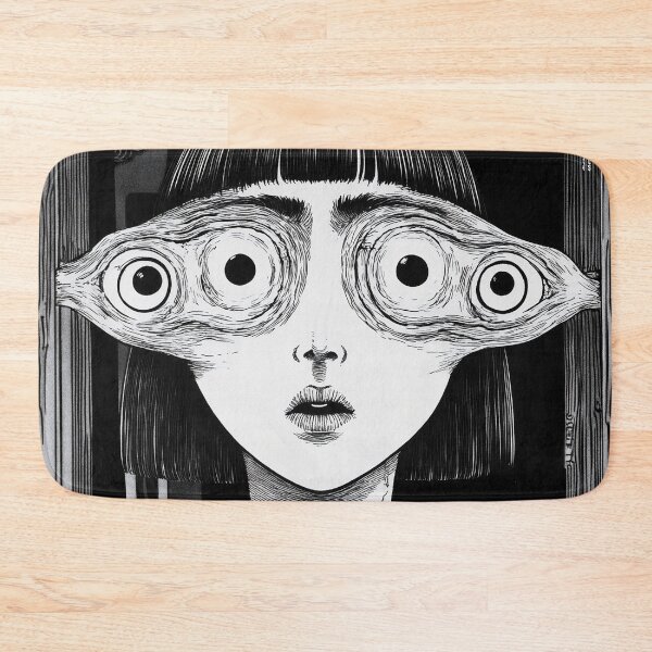Item preview, See You too - black and white horror manga anime girl designed and sold by ForsakenFrames.