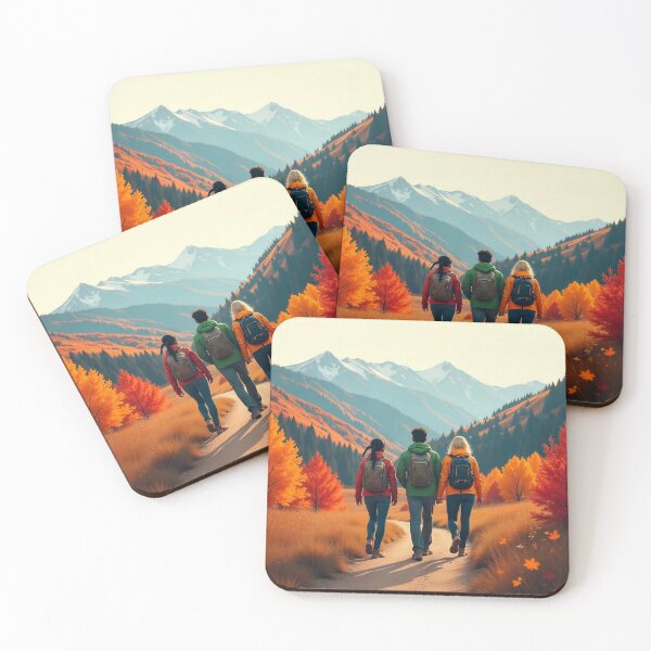 Item preview, Autumn Mountain Hiking Adventure designed and sold by hjian8219.