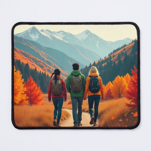 Item preview, Autumn Mountain Hiking Adventure designed and sold by hjian8219.