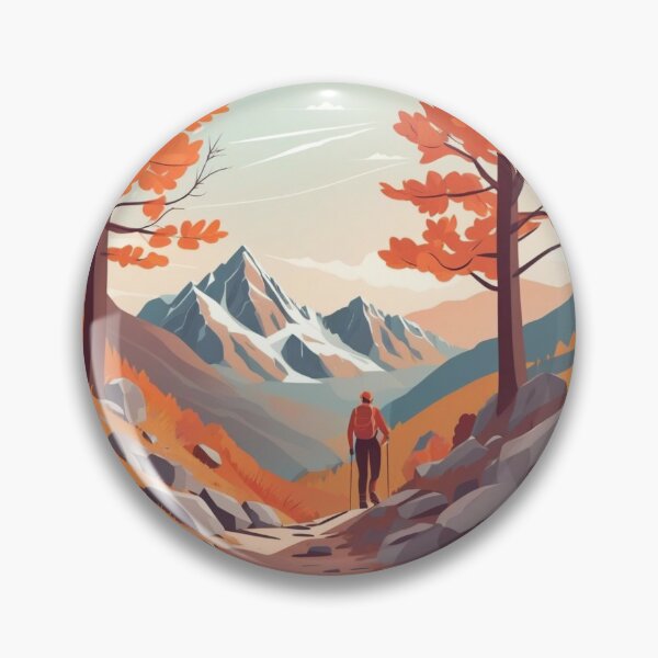 Item preview, Autumn Mountain Hiking Adventure designed and sold by hjian8219.