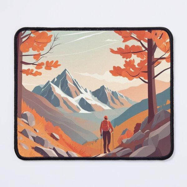 Item preview, Autumn Mountain Hiking Adventure designed and sold by hjian8219.