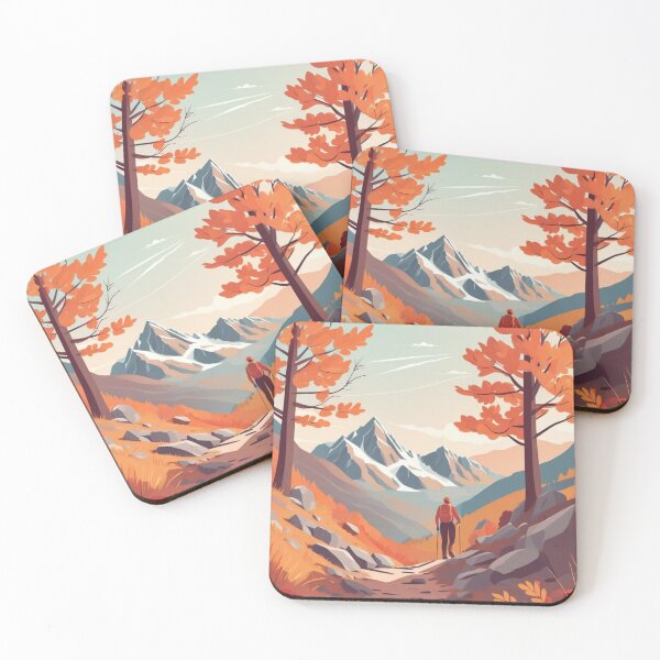 Item preview, Autumn Mountain Hiking Adventure designed and sold by hjian8219.