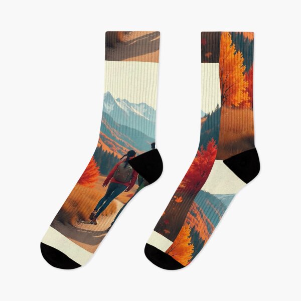 Item preview, Autumn Mountain Hiking Adventure designed and sold by hjian8219.