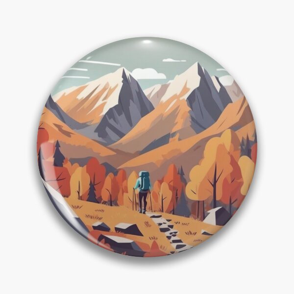 Item preview, Autumn Mountain Hiking Adventure designed and sold by hjian8219.