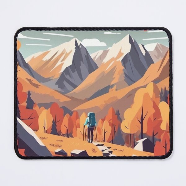 Item preview, Autumn Mountain Hiking Adventure designed and sold by hjian8219.