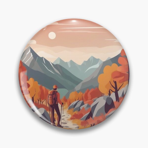 Item preview, Autumn Mountain Hiking Adventure designed and sold by hjian8219.