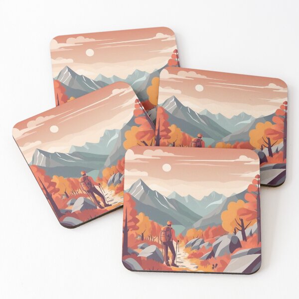 Item preview, Autumn Mountain Hiking Adventure designed and sold by hjian8219.