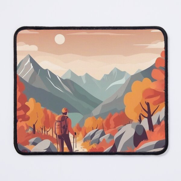Item preview, Autumn Mountain Hiking Adventure designed and sold by hjian8219.