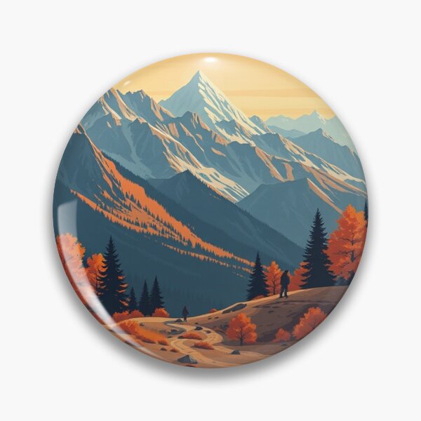 Item preview, Autumn Mountain Hiking Adventure designed and sold by hjian8219.