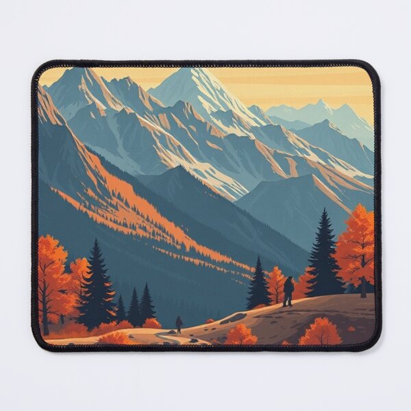 Item preview, Autumn Mountain Hiking Adventure designed and sold by hjian8219.