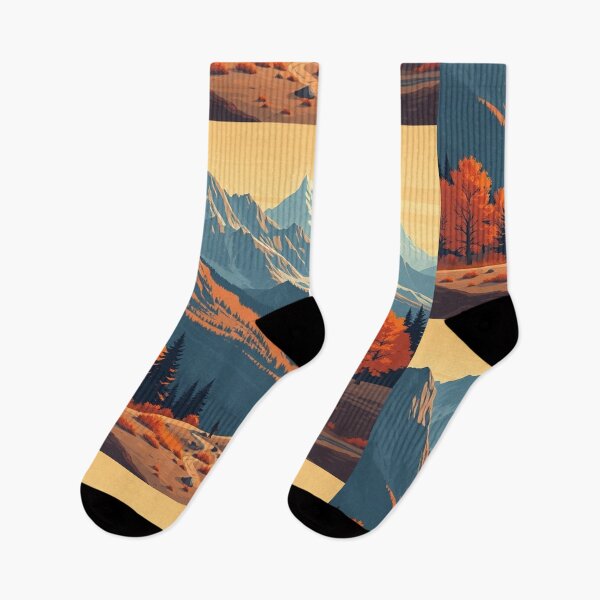 Item preview, Autumn Mountain Hiking Adventure designed and sold by hjian8219.