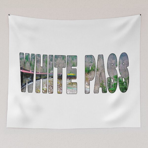 Item preview, WHITE PASS - Skagway Alaska USA Train and Carriages designed and sold by Adam Gormley.