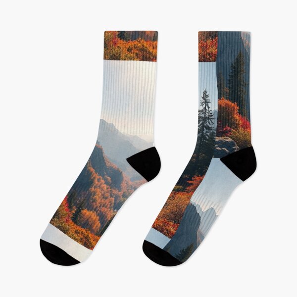 Item preview, Autumn Mountain Hiking Adventure designed and sold by hjian8219.