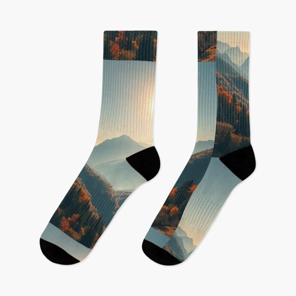 Item preview, Autumn Mountain Hiking Adventure designed and sold by hjian8219.