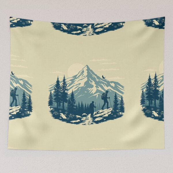 Item preview, Autumn Mountain Hiking Adventure designed and sold by hjian8219.