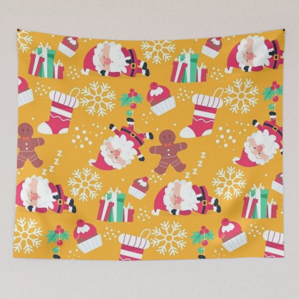 Item preview, The gingerbread man with the red bow tie designed and sold by JonysCreativeDesigns.