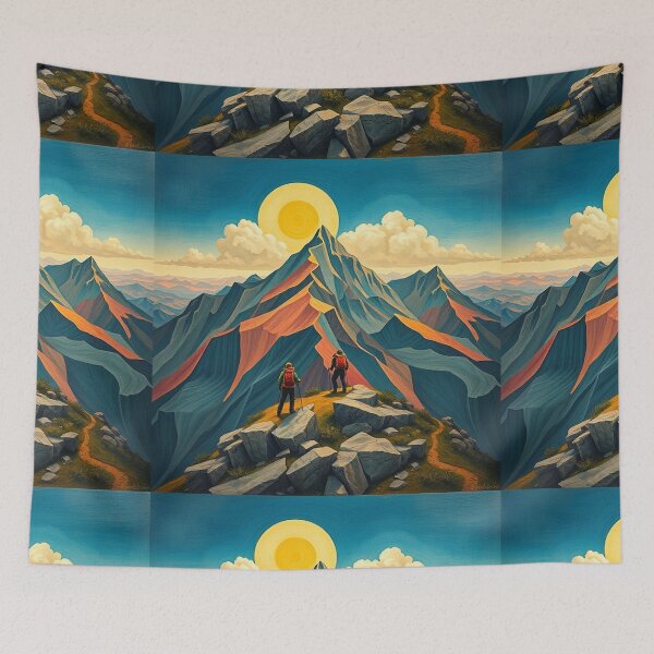 Item preview, Autumn Mountain Hiking Adventure designed and sold by hjian8219.