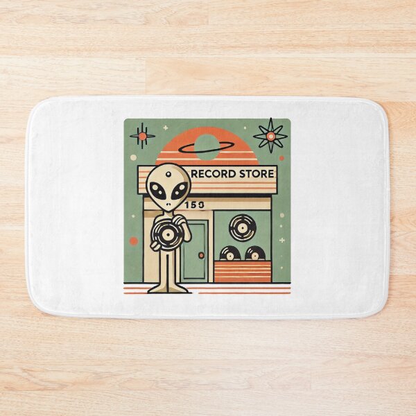 Item preview, Alien Vinyl Vibes designed and sold by OldSchoolRetro.