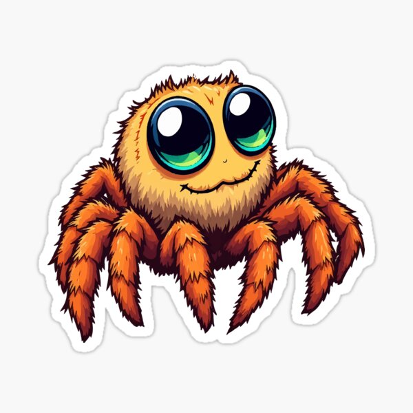 Item preview, The Littlest Jumping Spider designed and sold by OrionPrintWorks.