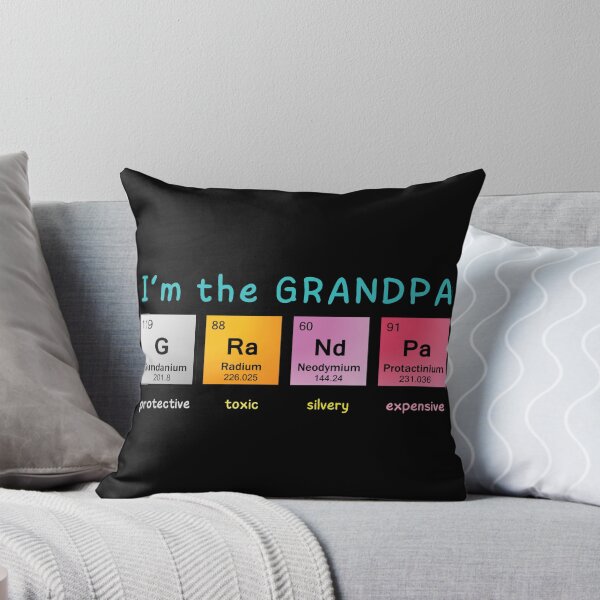 Item preview, I'm The Grandpa Periodic Table designed and sold by Unhinged Heather.