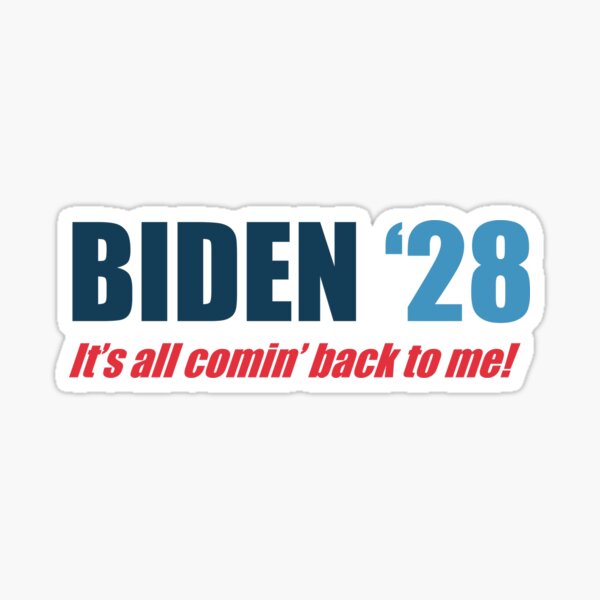 Item preview, Biden '28 Comin' Back Standard designed and sold by Biden2028Parody.