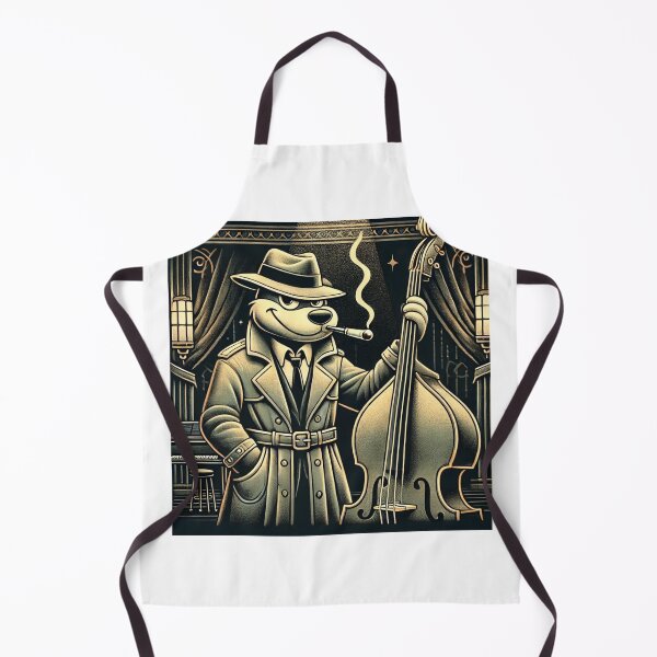 Item preview, Detective Bass Bear designed and sold by OldSchoolRetro.