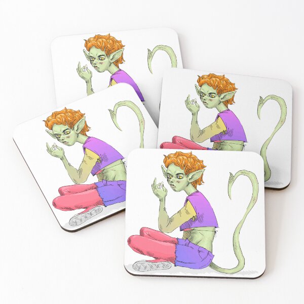 Item preview, Cheeky green teen troll designed and sold by Tori-Rori.