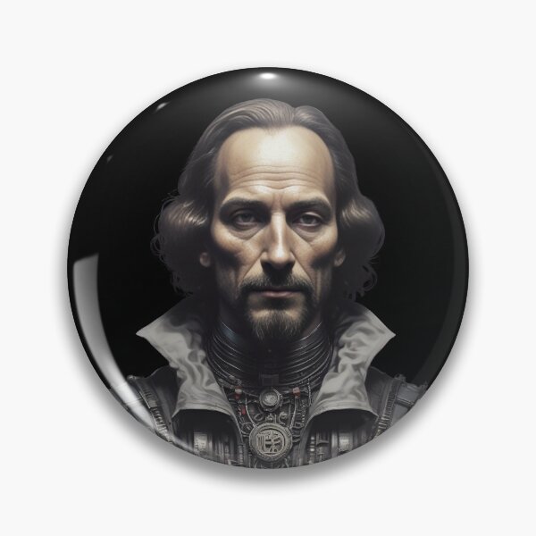 Item preview, Cyberpunk William Shakespeare: Bard of the Neon Future designed and sold by C-Collectible.