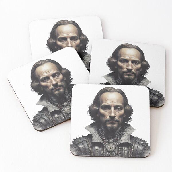 Item preview, Cyberpunk William Shakespeare: Bard of the Neon Future designed and sold by C-Collectible.