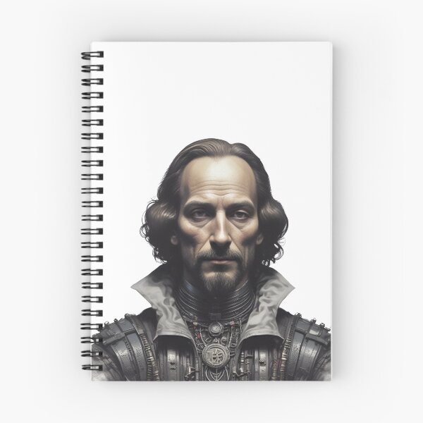 Item preview, Cyberpunk William Shakespeare: Bard of the Neon Future designed and sold by C-Collectible.