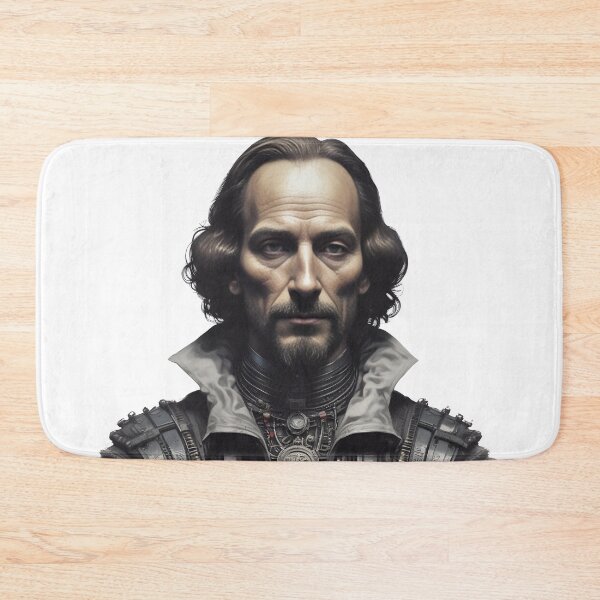 Item preview, Cyberpunk William Shakespeare: Bard of the Neon Future designed and sold by C-Collectible.