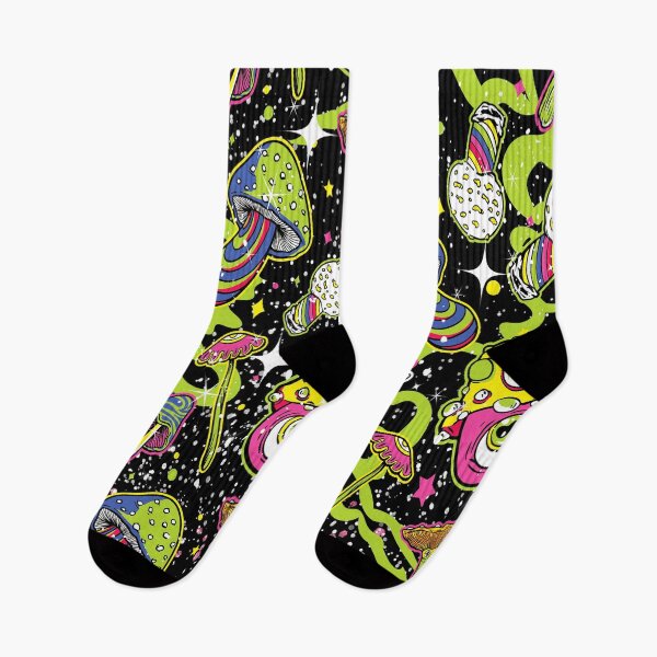 Item preview, Trippy Psychedelic Mushrooms Pattern  designed and sold by BetOova.