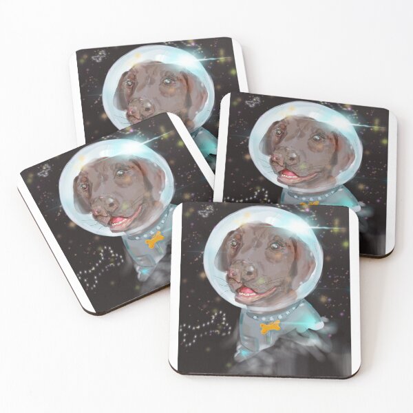 Item preview, Astronaut Space Labrador / Dog in Space designed and sold by HillbillyGirl.